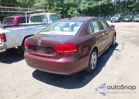 2012 Volkswagen Passat 2.5L Se from USA, damaged, VIN 1VWBP7A30CC107216